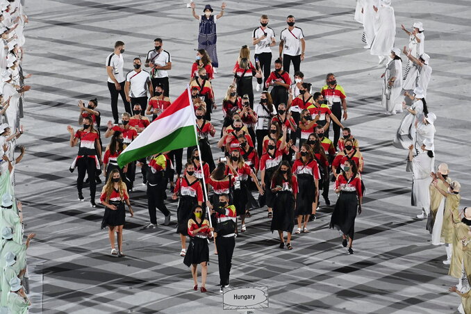 A magyar delegáció (Fotó: MTI) A magyar delegáció (Fotó: MTI)