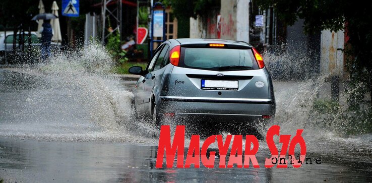 Az előttünk álló két napban viharok és jégeső is várható (Ótos András illusztrációja)