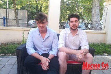 K. Kovács Ákos és Oláh Tamás (Fotó: Lukács Melinda)
