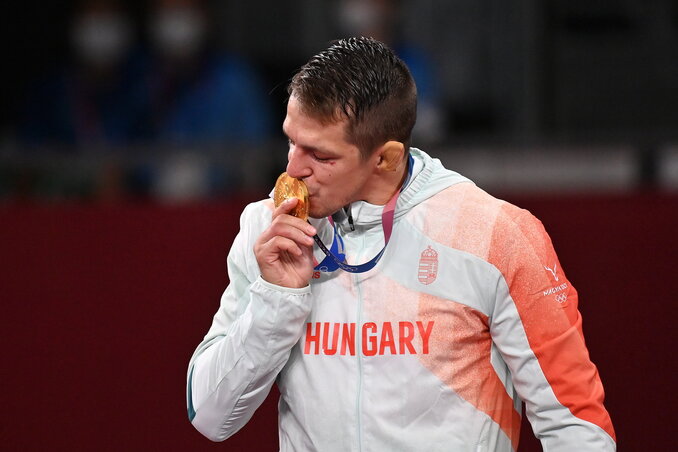 Méltó befejezése a élsportolói karrierjének (Fotó: MTI) Méltó befejezése a élsportolói karrierjének (Fotó: MTI)