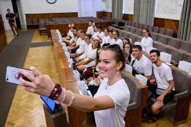 Az idén több mint húsz fiatal részvételével tartották meg a tábort (Fotó: MTI)