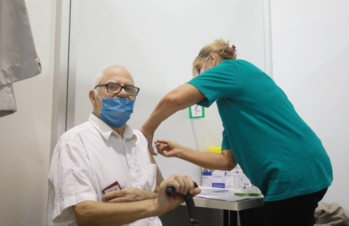Egy hete lehet felvenni a harmadik adag védőoltást (Fotó: Beta) Egy hete lehet felvenni a harmadik adag védőoltást (Fotó: Beta)