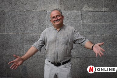 Csík János az Interetnón (Fotó: Patyi Szilárd)