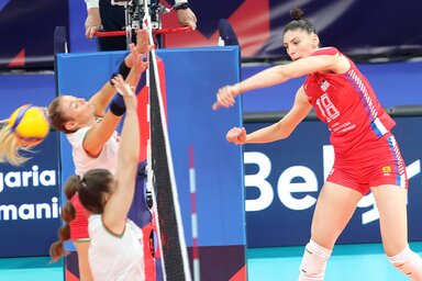 Tijana Bošković leütései ellen a magyaroknak sem volt orvosságuk (Fotó: Beta)