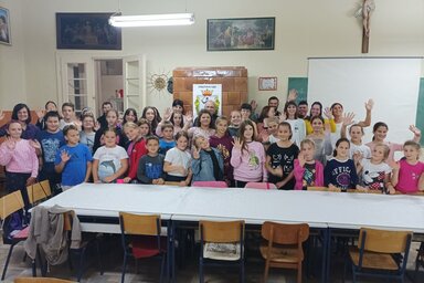 A Zengő énektábor résztvevői (Fotó: Csincsik Zsolt)