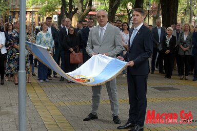 Stevan Bakić és Pásztor Bálint (Fotó: Gergely József felvétele)