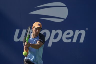 Az olasz Andreas Seppi a New York-i első két fordulóban régi önmagát idézte (Fotó: Beta/AP)