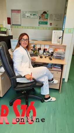 Varga Somogyi Kornélia a védőnői szolgálat mellett a Temerini Egészségház nőgyógyászatán is besegít