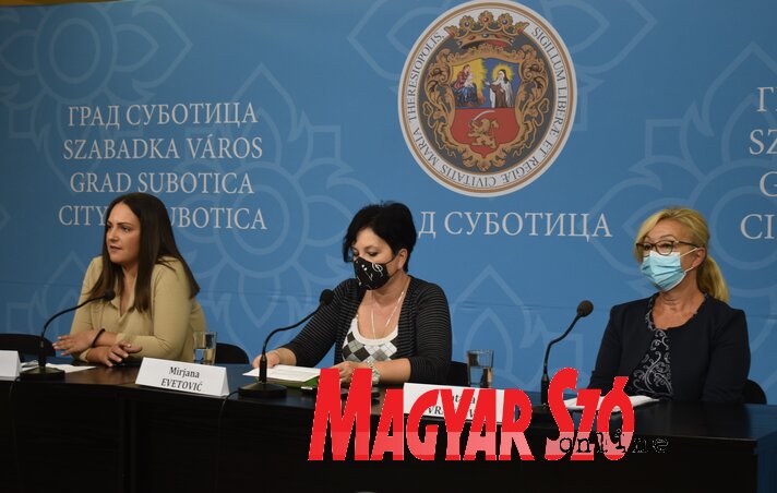 Sanja Milošev, Mirjana Evetović és Nataša Vrabčević (Fotó: Patyi Szilárd)