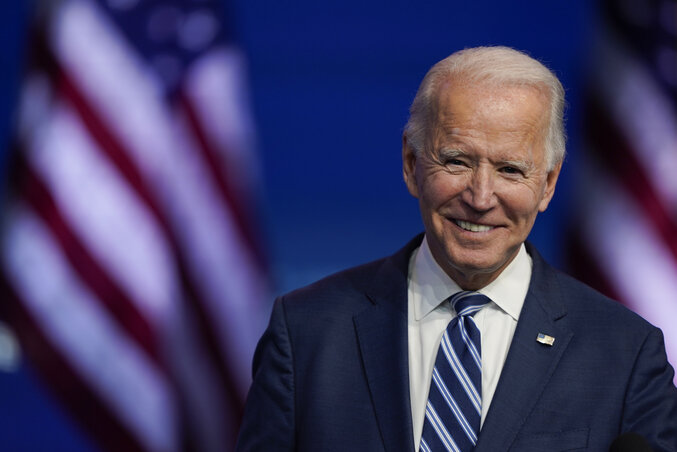 Joe Biden, az Egyesült Államok várható elnöke (Fotó: Beta/AP)