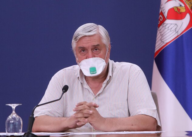 Branislav Tiodorović epidemiológus (Fotó: Beta)