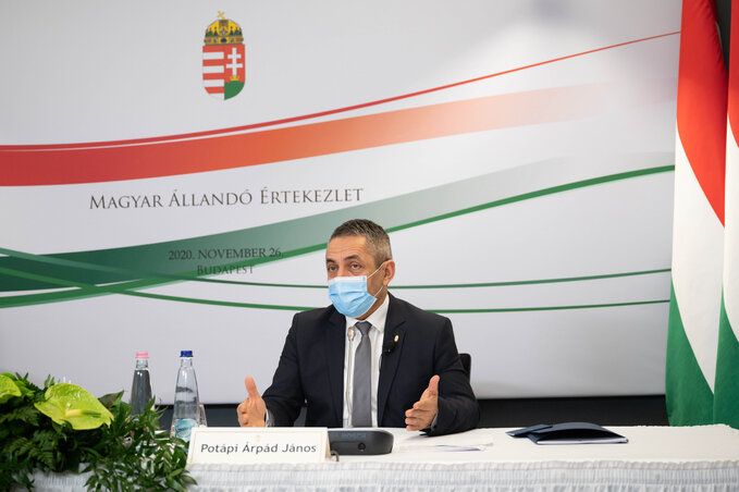 Potápi Árpád János (Fotó: MTI) Potápi Árpád János (Fotó: MTI)
