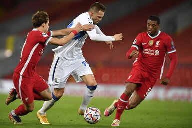 Iličićék cseppet sem ijedtek meg az angol bajnoktól (Fotó: Beta/AP)