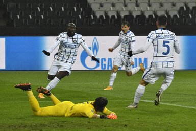 Az Inter az utolsó fordulóban kiharcolhatja a továbbjutást (Fotó: Beta/AP)