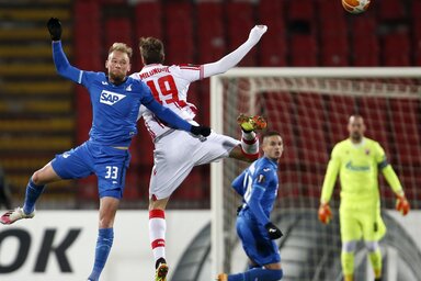 Unalmas döntetlennel jutott a legjobb 32 közé a Zvezda és a Hoffenheim (Fotó: Beta/AP)