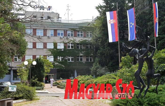 A kamenicai Tüdőgondozó Intézetben is koronavírus-fertőzötteket kezelnek (Ótos András felvétele)