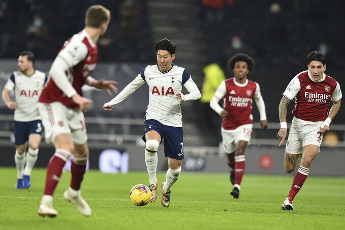 A Tottenham idén a bajnoki címre is pályázhat? (Fotó: Beta/AP)