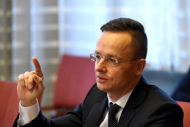Szijjártó Péter (Fotó: MTI)