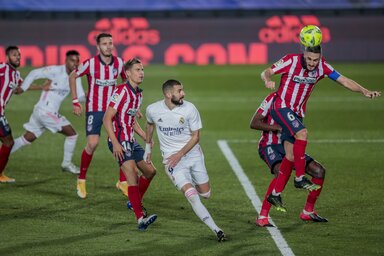 A Real Madrid a pontrúgások során veszélyeztetett (Fotó: Beta/AP)