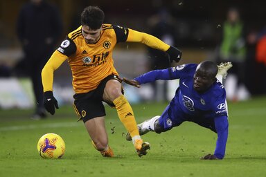 A Chelsea nem bírta tartani a lépést a Wolverhamptonnal (Fotó: Beta/AP)