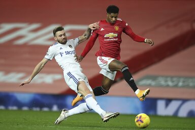 Szárnyal Manchester vörösebbik fele (Fotó: Beta/AP)