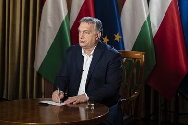 Orbán Viktor (Fotó: MTI/Miniszterelnöki Sajtóiroda/Benko Vivien Cher)