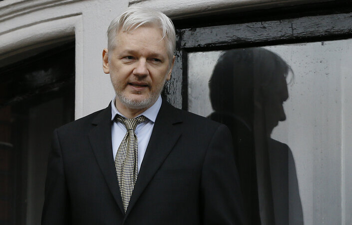 Julian Assange (Fotó: Beta/AP) Julian Assange (Fotó: Beta/AP)