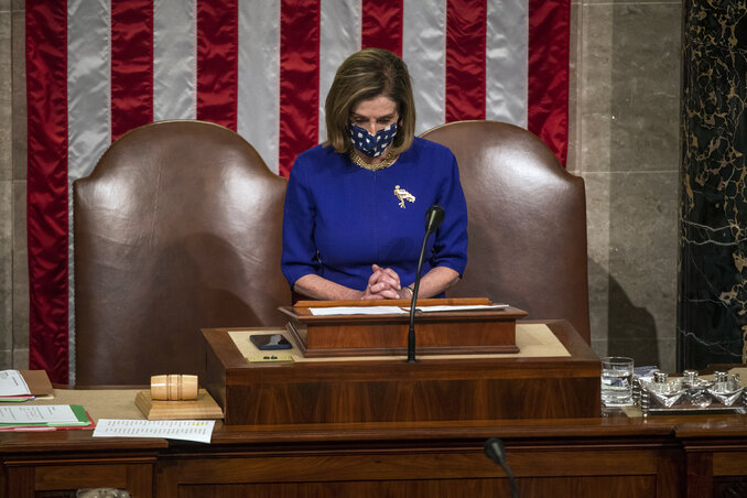 Nancy Pelosi, a képviselőház demokrata párti elnöke (Fotó: Beta/AP) Nancy Pelosi, a képviselőház demokrata párti elnöke (Fotó: Beta/AP)
