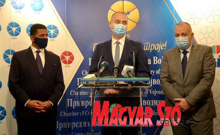 Ahmed El Wakil, Nenad Ivanišević és Boško Vučurević (Fotó: Dávid Csilla)