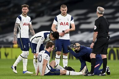 Hosszabb kényszerpihenő vár Harry Kane-re (Fotó: Beta/AP)