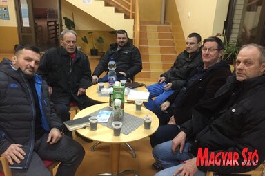 Elsőnek Moholon, utána Zentán volt a tájékoztató (a szerző felvétele)