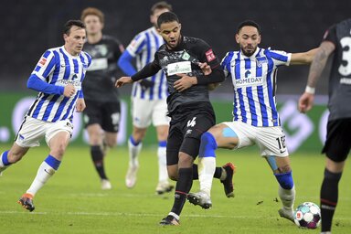 Dárdainak nem lesz könnyű dolga ezzel a Herthával (Fotó: Beta/AP)