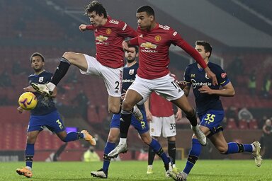 Szárnyaltak a manchesteriek (Fotó: Beta/AP)