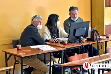 A képzési program kidolgozásán kisebb csoportokban dolgoztak a tanárok (Fotó: Gergely Árpád)