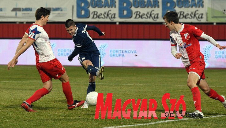 Petković szerezte a győztes gólt (Ótos András felvétele)