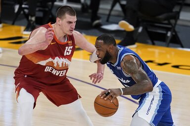 A zombori nem tudott James csapata ellen kiteljesedni (Fotó: Beta/AP)