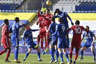 A Leicester is lökött egyet a zuhanó Liverpoolon (Fotó: Beta/AP)