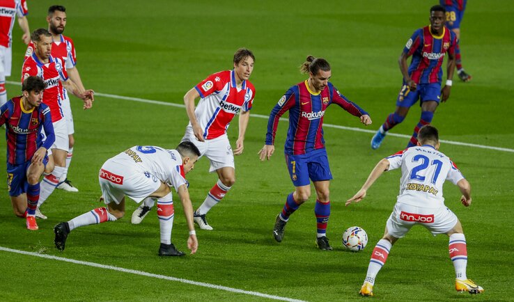 A Barcelona kiütéses győzelemmel készült a PSG elleni BL-meccsre (Fotó: Beta/AP) A Barcelona kiütéses győzelemmel készült a PSG elleni BL-meccsre (Fotó: Beta/AP)