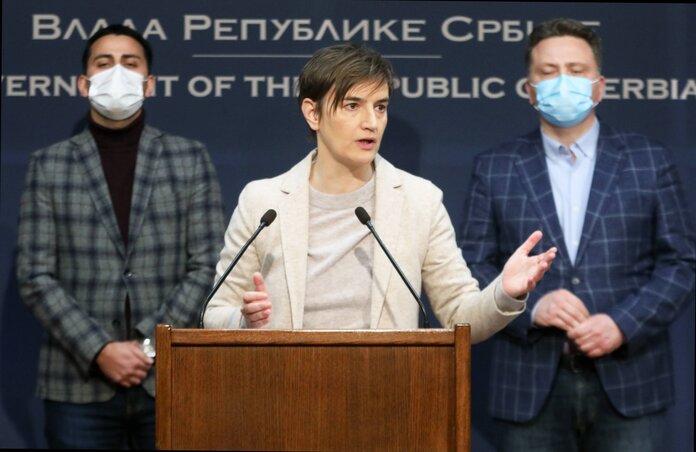 Ana Brnabić: Nem csupán újságírói mulasztásról, hanem szándékos rosszindulatról van szó (Fotó: Beta)