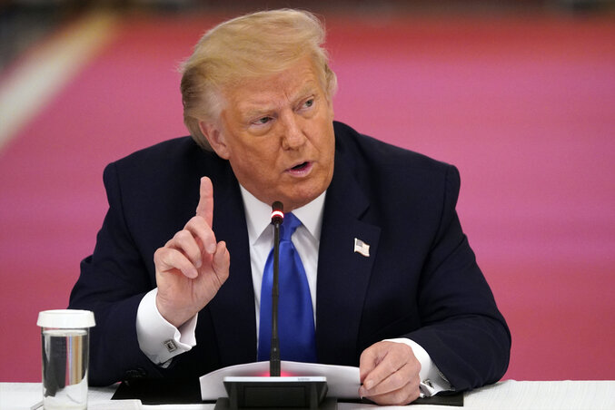 Donald Trump amerikai elnök (Fotó: Beta/AP) Donald Trump amerikai elnök (Fotó: Beta/AP)