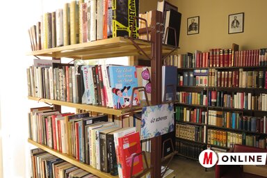 Az adai könyvtárban új kiadványok sokasága várja az olvasókat (Csincsik Zsolt felvétele)