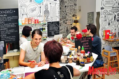 Újvidéken számos vegán étterem közül választhatunk. (Fotó: Dávid Csilla)