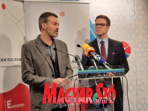 Miloš Stanković és Aleksandar Simurdić (Fotó: Komáromi Dóra)