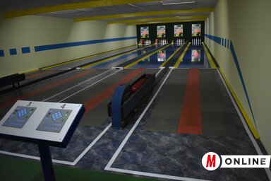 A felújított tekepálya (a szerző felvétele)