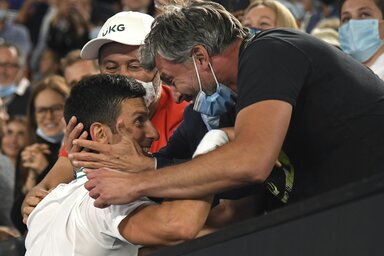 Nem úgy tűnik, hogy Đoković és Ivanišević sikeres együttműködését a közeljövőben bármi is megzavarhatja (Fotó: Beta/AP)