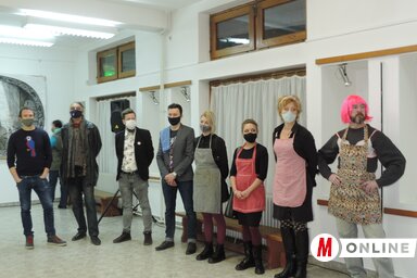 A művészek alkotásait a házimunka ihlette