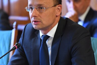 Szíjjártó Péter (Fotó: MTI)