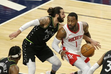 John Wall (labdával) és társai több mint hét percig nem szereztek pontot Ricky Rubióék ellen (Fotó: Beta/AP)