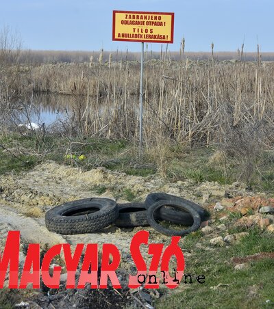 Két nappal később ugyanaz a helyszín autógumikkal Két nappal később ugyanaz a helyszín autógumikkal