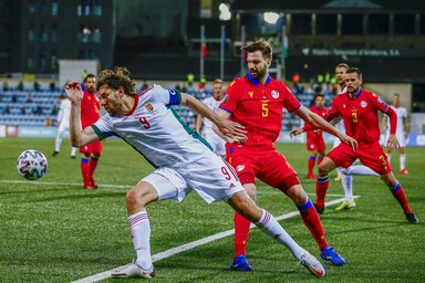 Szalai fontos láncszem volt Andorra ellen is (Fotó: Beta/AP)